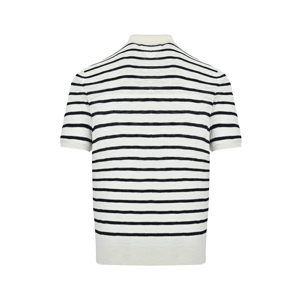 Ralph Lauren pony logo striped knitted Polo short sleeves