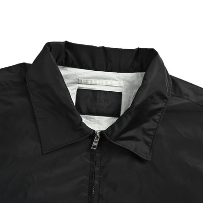 Prada triangle logo nylon jacket