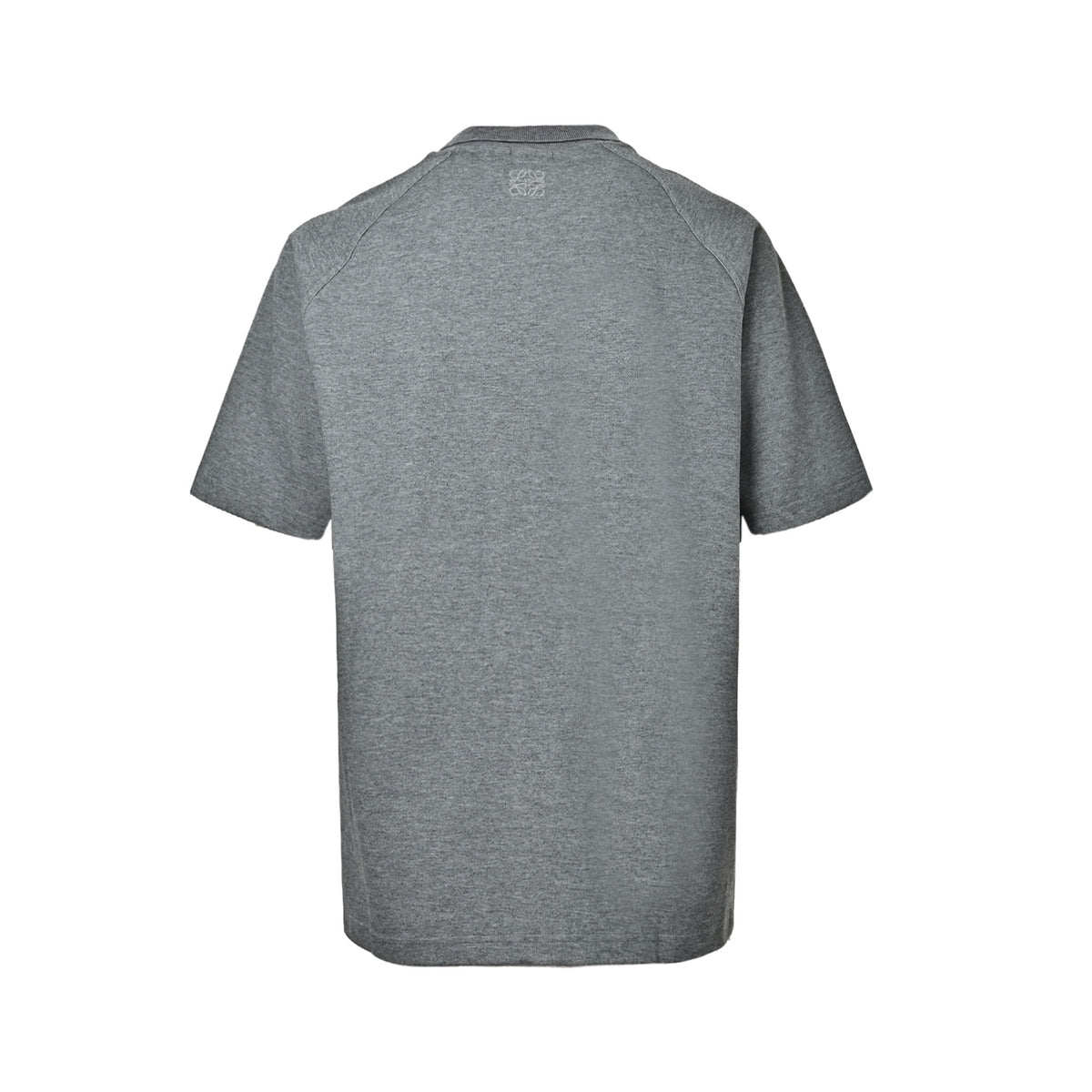 Loewe/Luo Yiwei 26ss style raglan cut lapel Polo short sleeves