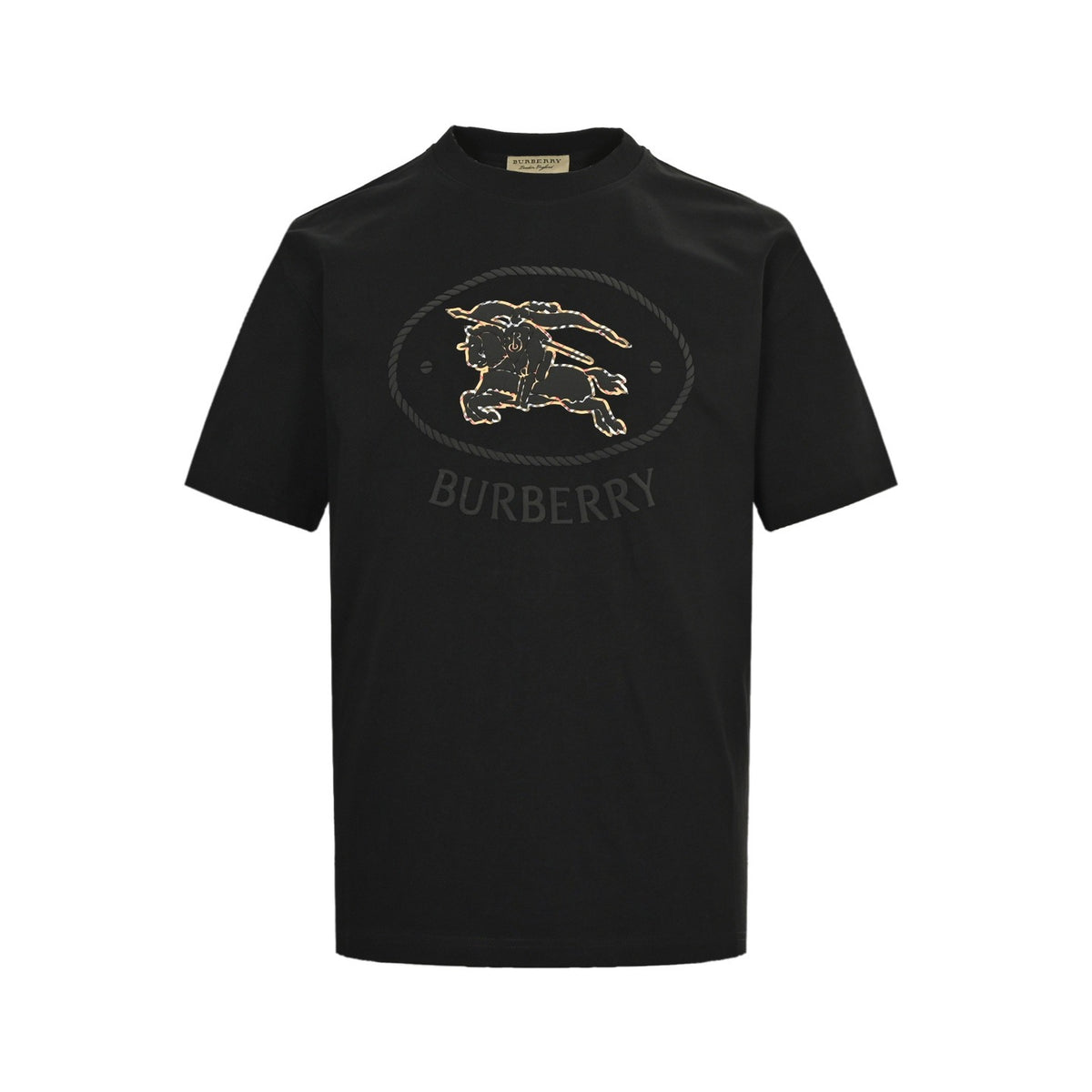 Burberry 25ss circle war horse foam printed short sleeves