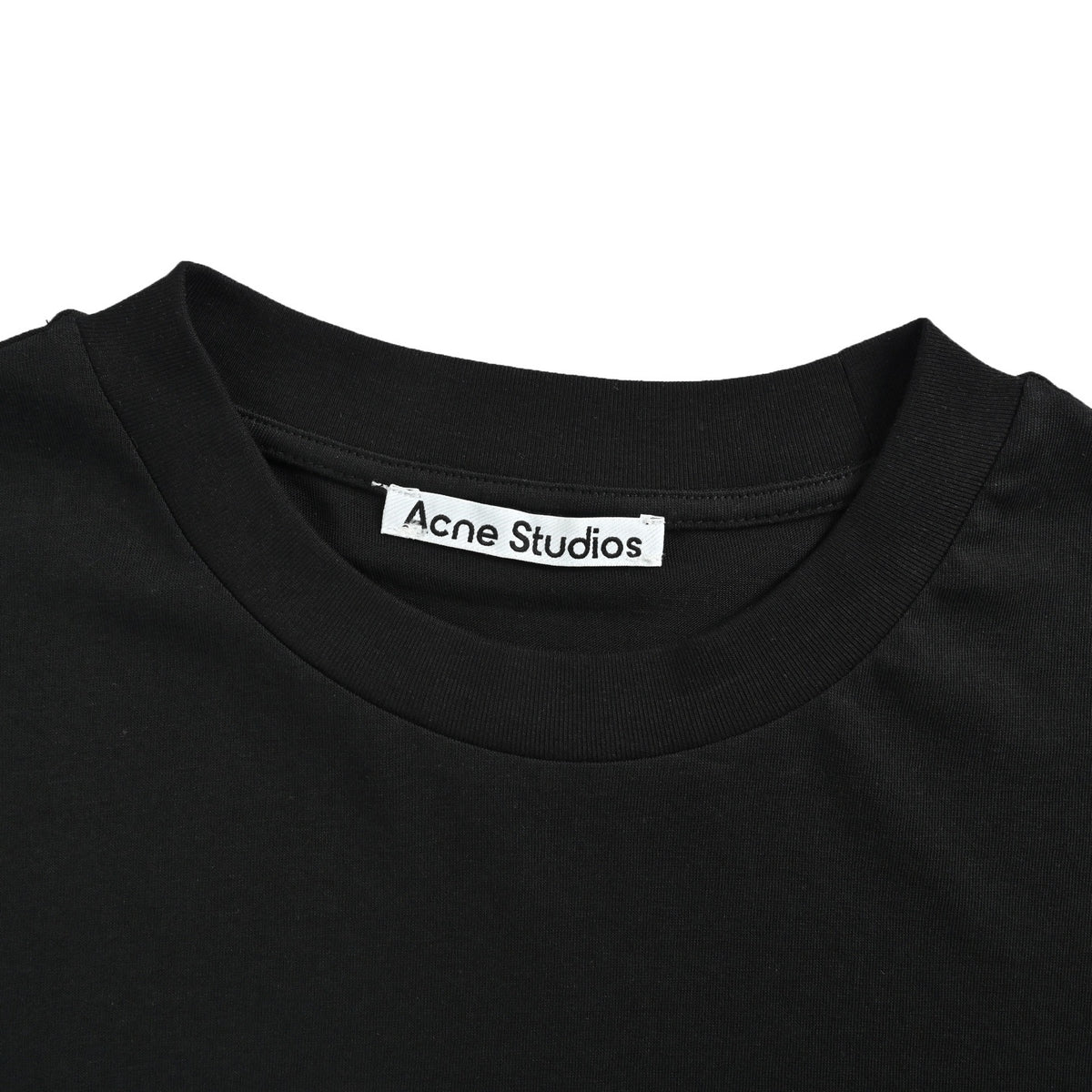 Acne Studios logo pocket print short sleeves