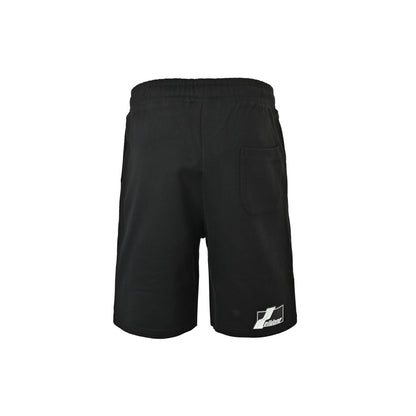 We11 Done colorful barrage letter print shorts