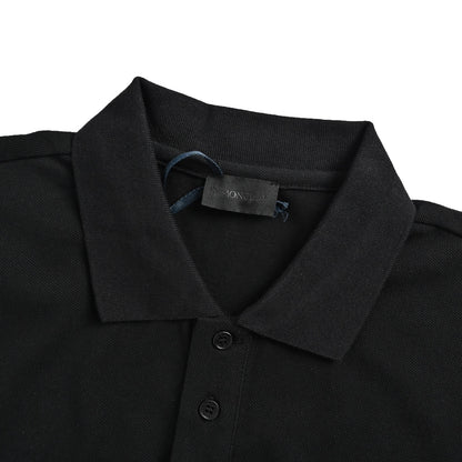 Moncler/Mask 26ss Overlapping logo Polo short sleeves