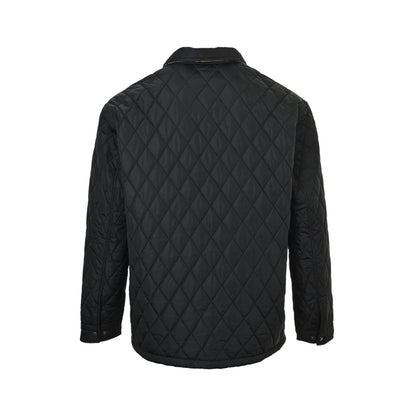 Burberry solid color quilted pocket rhombus cotton jacket