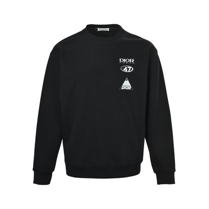 Dior 47 printed crew neck sweatshirt