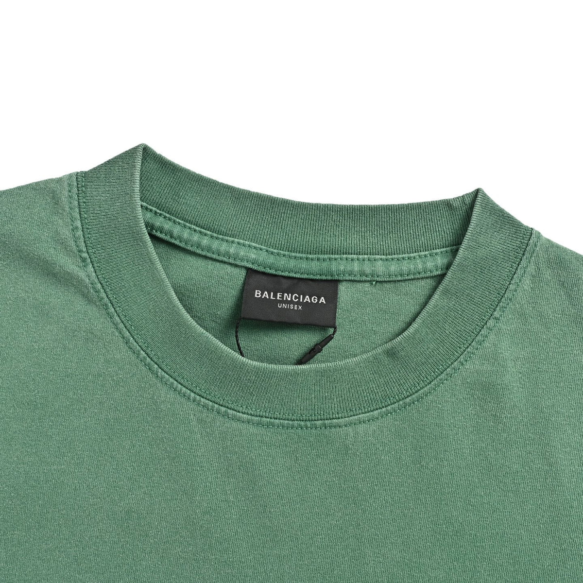 Balenciaga/Balanciaga Designer Limited Washed Distressed Short Sleeves
