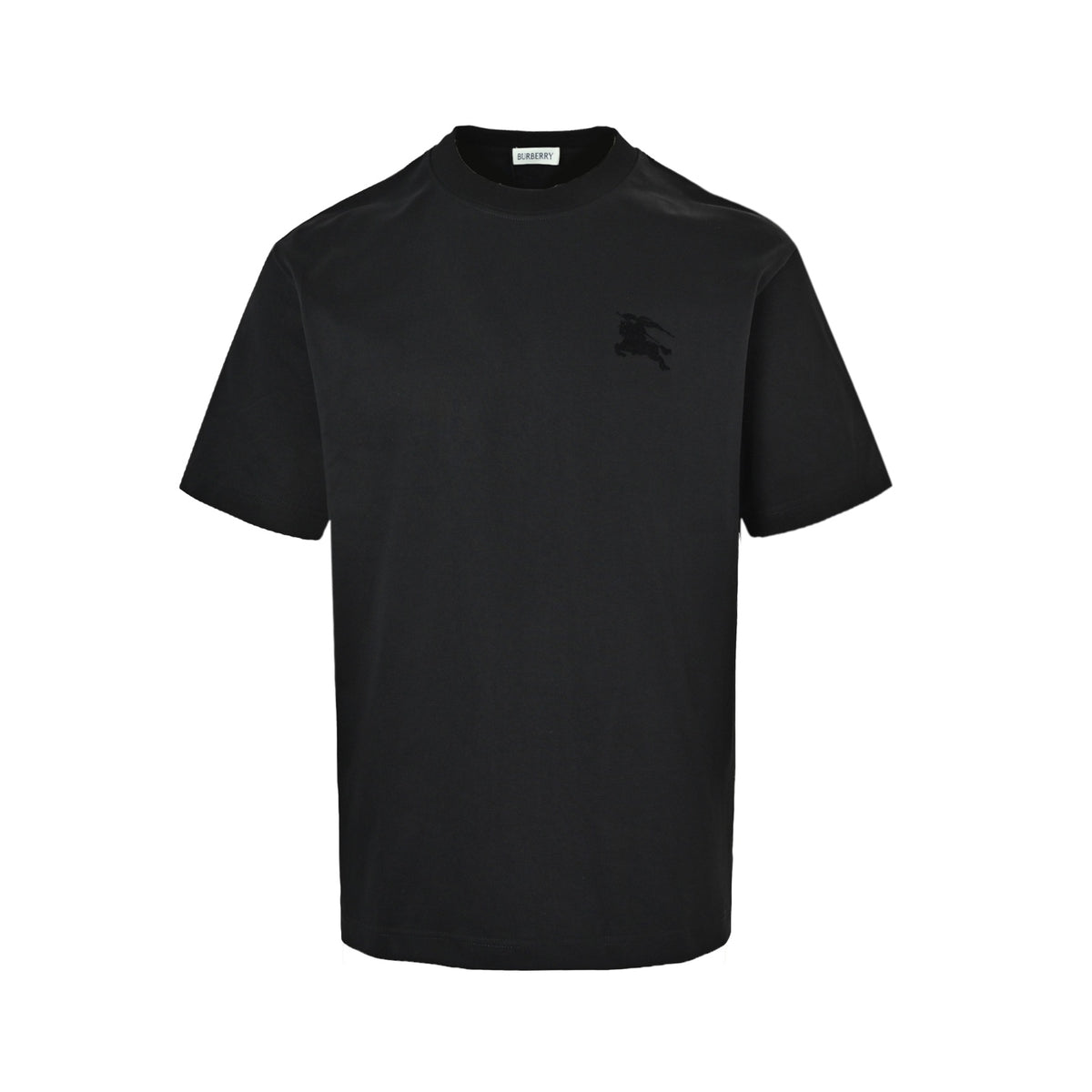Burberry 26ss flocked war horse logo short sleeves on the back