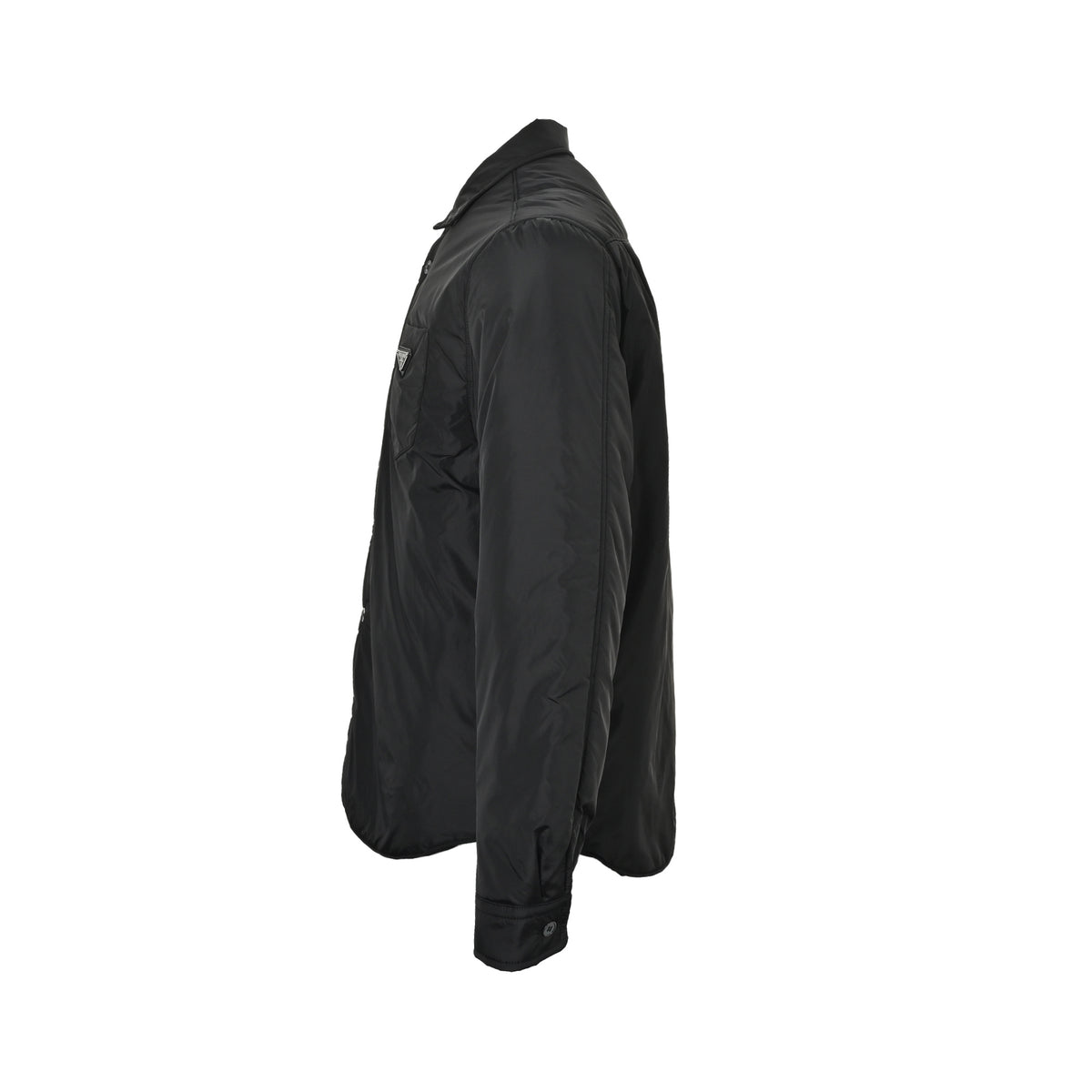 Prada thin cotton jacket with triangle pockets