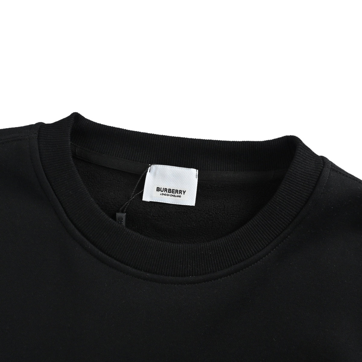 Burberry love horse letter print round neck sweatshirt
