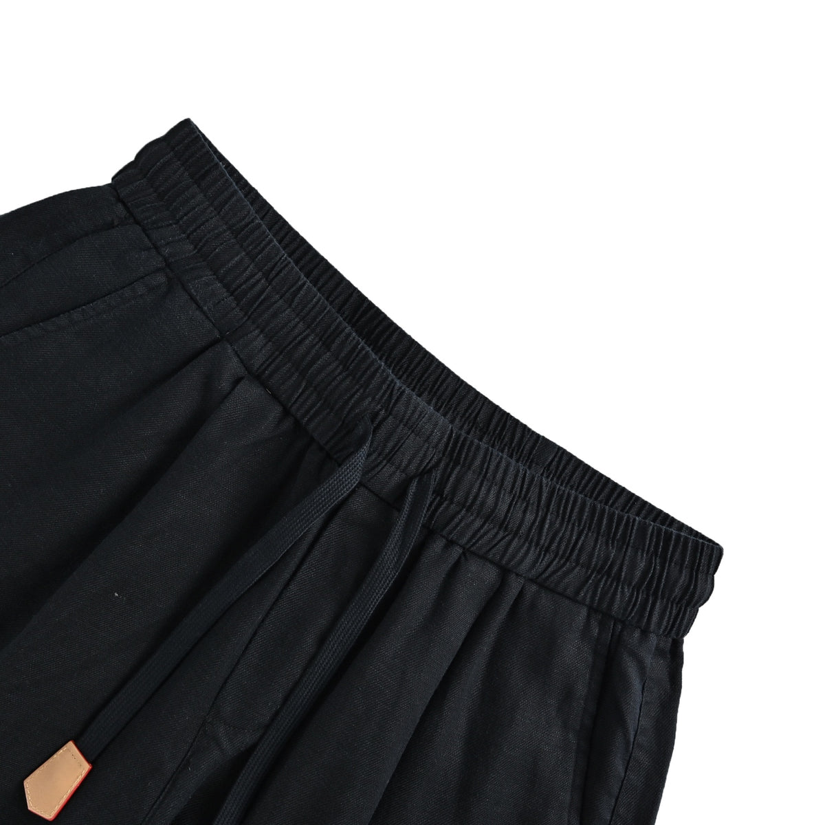 Louis Vuitton 26ss round badge cotton and linen shorts