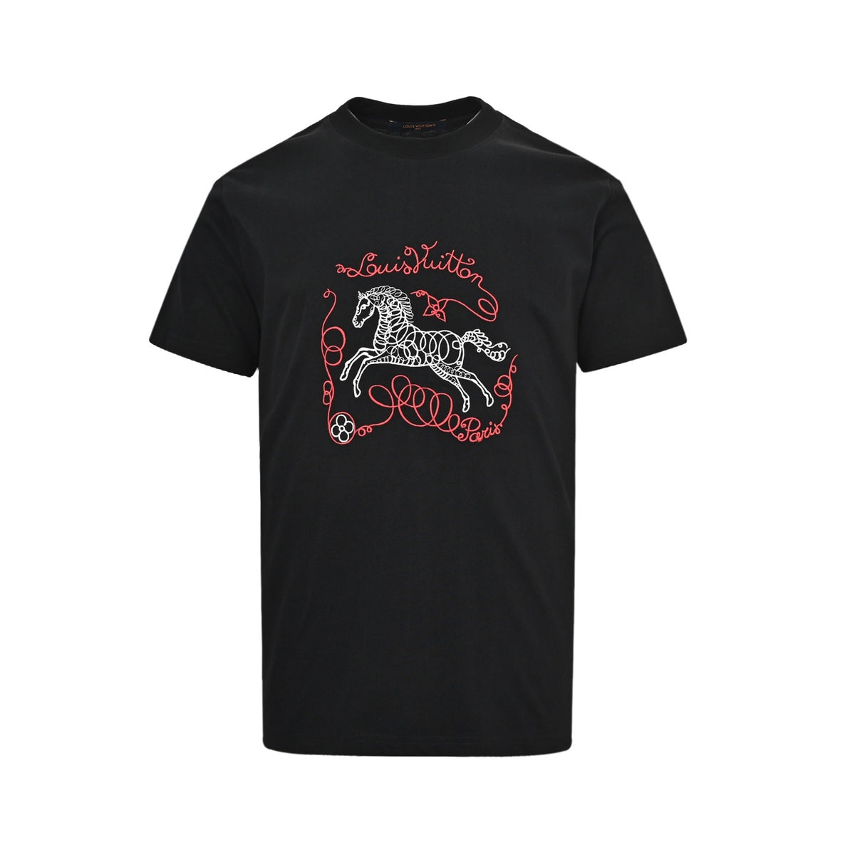 Louis Vuitton Year of the Horse Limited Edition Galloping Horse Embroidered Short Sleeves