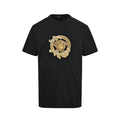 VERSACE Medusa embroidered short sleeves