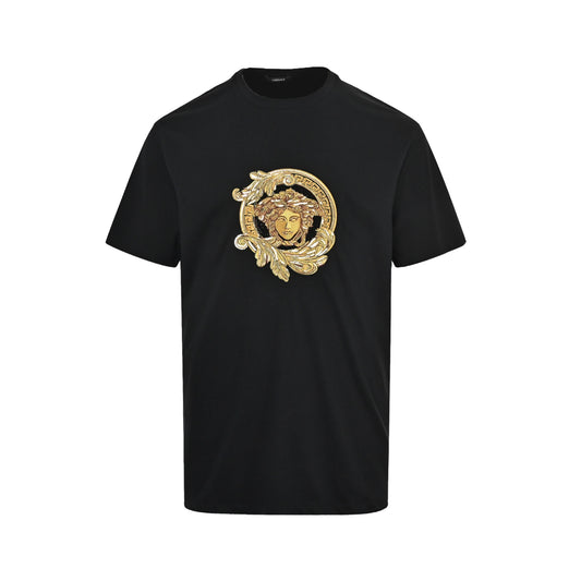 VERSACE Medusa embroidered short sleeves