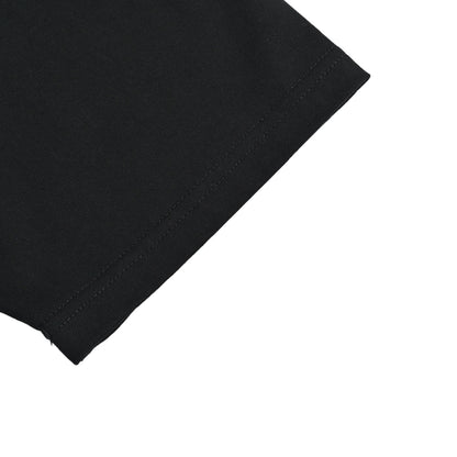 Loewe/Luoyiwei 26ss contrasting logo embroidered short sleeves