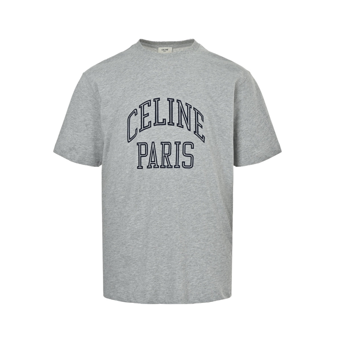 Celine flocked letter short sleeves