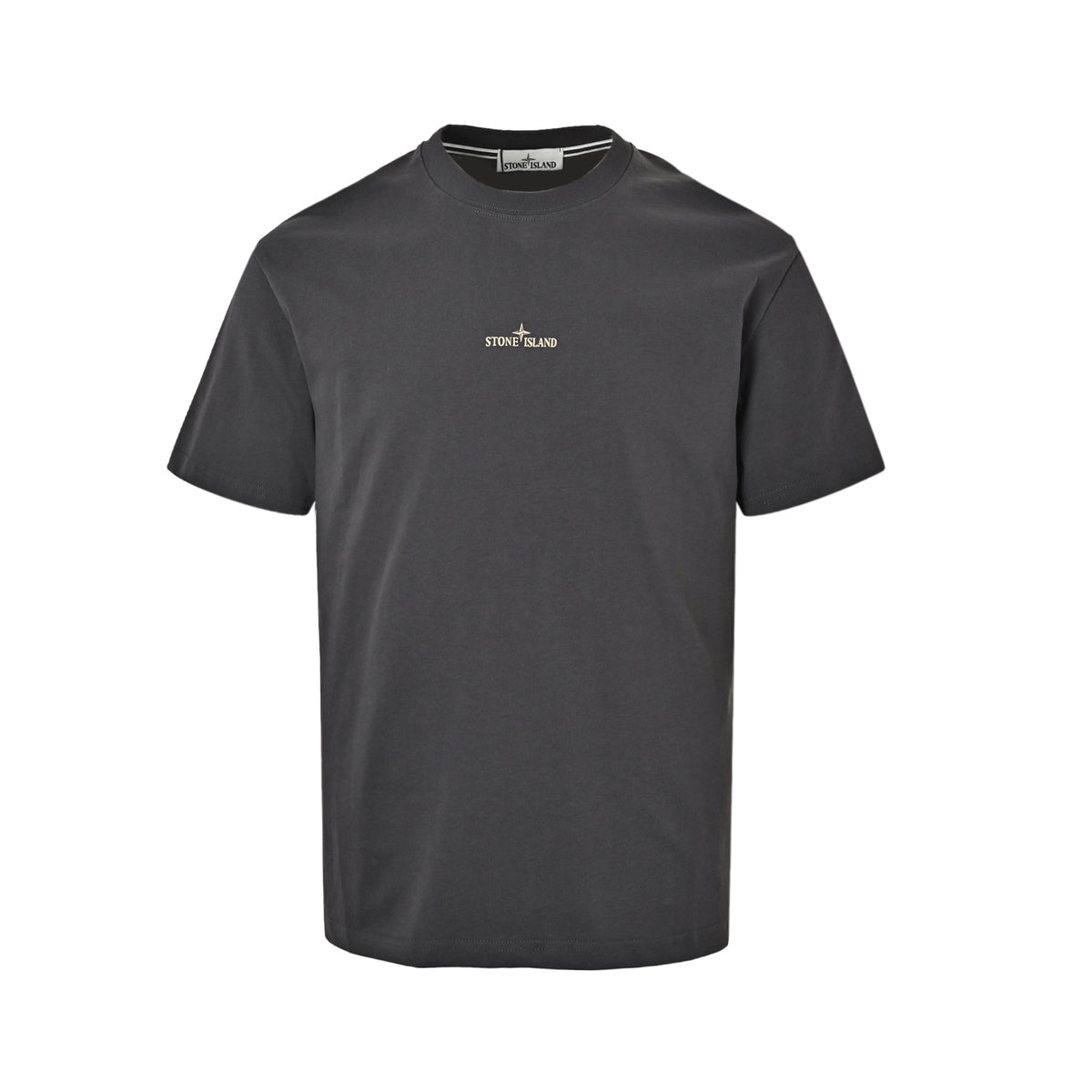 Stone Island 26ss fuzzy compass printed short sleeves on the back