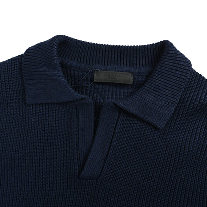 Prada seagull collar old money style cashmere sweater