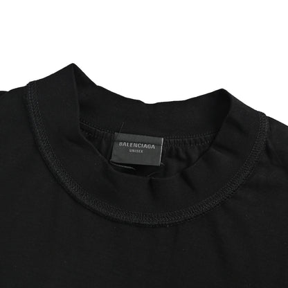Balenciagag/Balanciaga 24ss eBay embroidered short sleeves on the chest