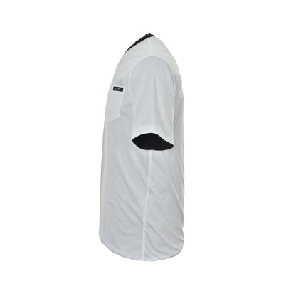Prada pocket logo contrast double-sided short sleeves