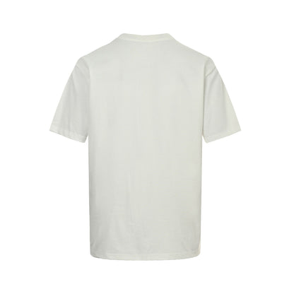Loewe/Luo Yiwei 25ss embroidered logo logo short sleeves