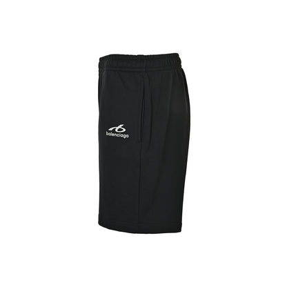 Balenciaga new logo logo printed shorts
