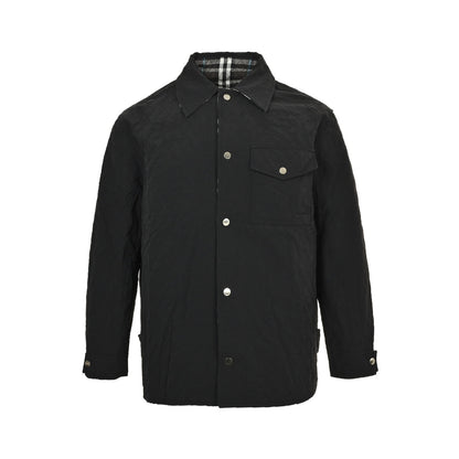 Burberry 25Fw plaid reversible quilted jacket