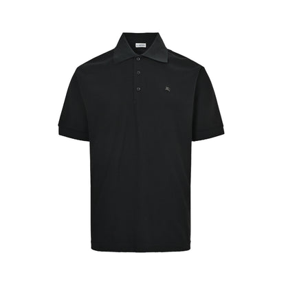 Burberry Year of the Horse New Year's Eve Series War Horse Iron Label Knight Logo Polo Short Sleeve