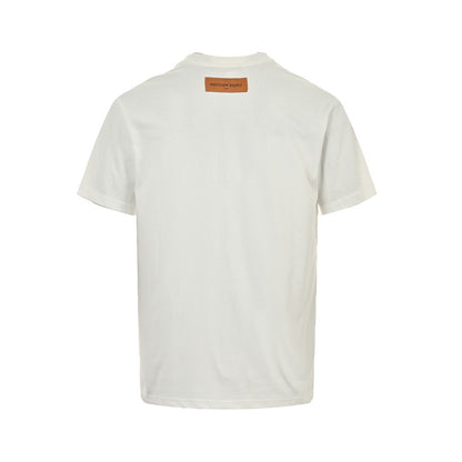Louis Vuitton 24ss pocket presbyopic embossed short sleeves