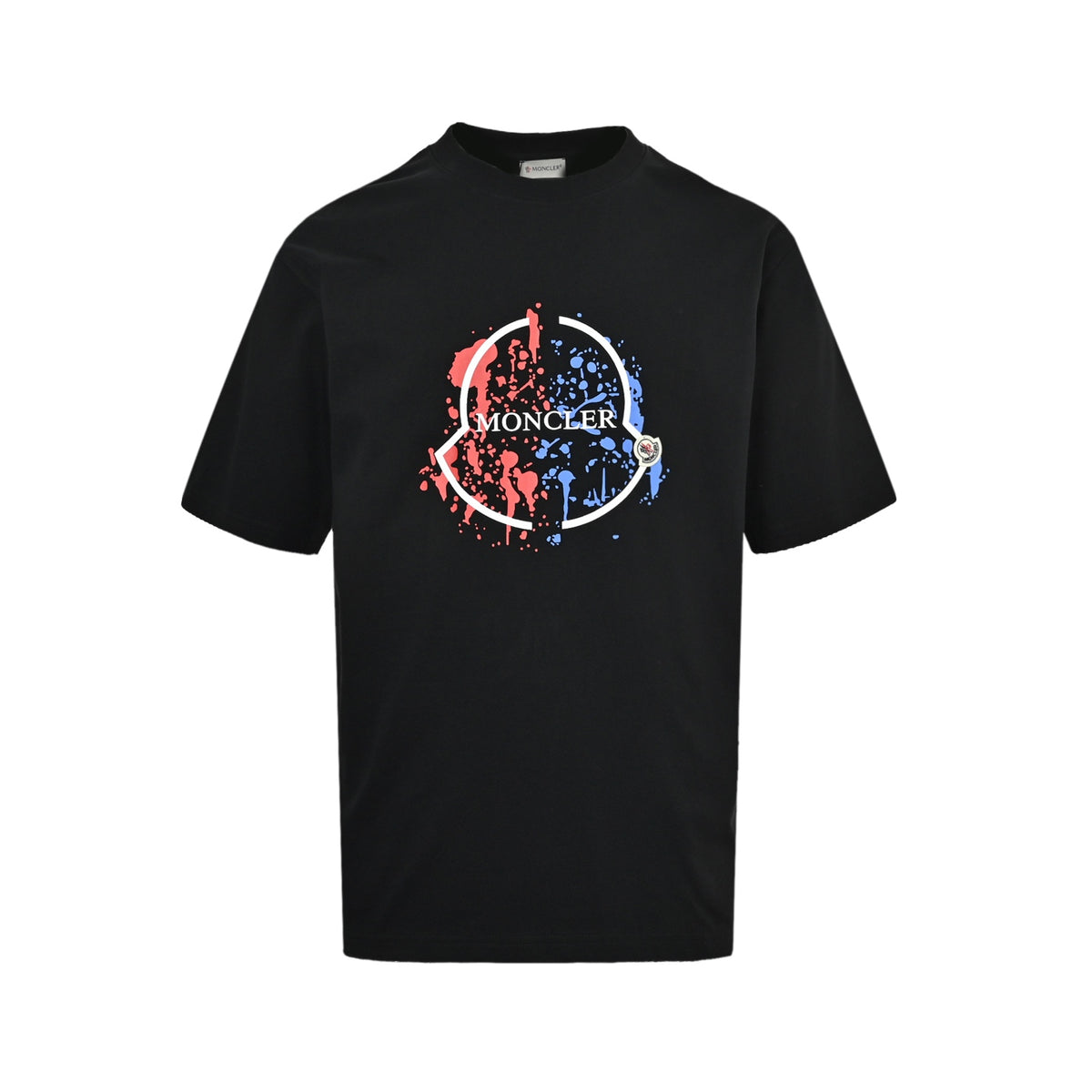 Moncler/Mask color splash logo short sleeves