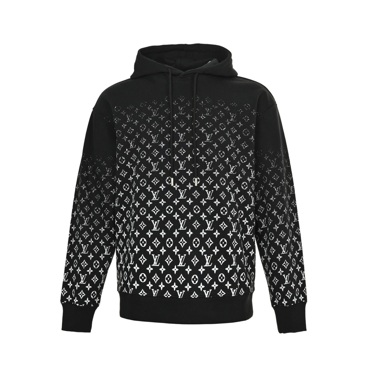 Louis Vuitton 25Fw presbyopic gradient print hooded sweatshirt