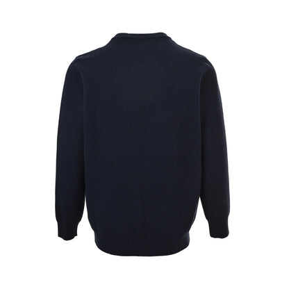 Burberry Wheat War Horse Jacquard Crew Neck Sweater