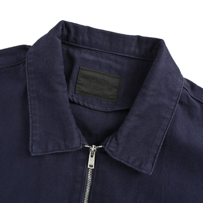 Prada 25Fw triangle logo denim jacket