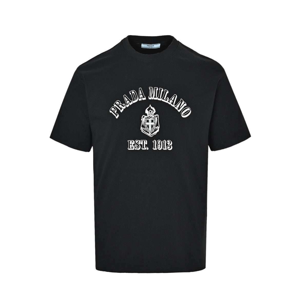 Prada 26ss letter logo printed short sleeves