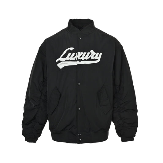 Balenciaga/Balanciaga Luxury embroidered baseball flight cotton jacket