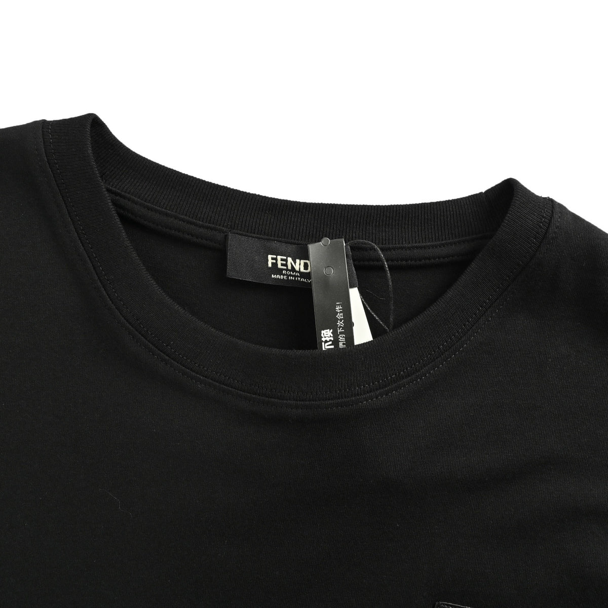 Fendi 25ss tape logo web short sleeves
