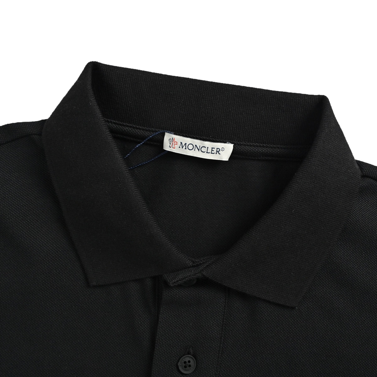 Moncler/Mask Silicone Black Label Polo Short Sleeve