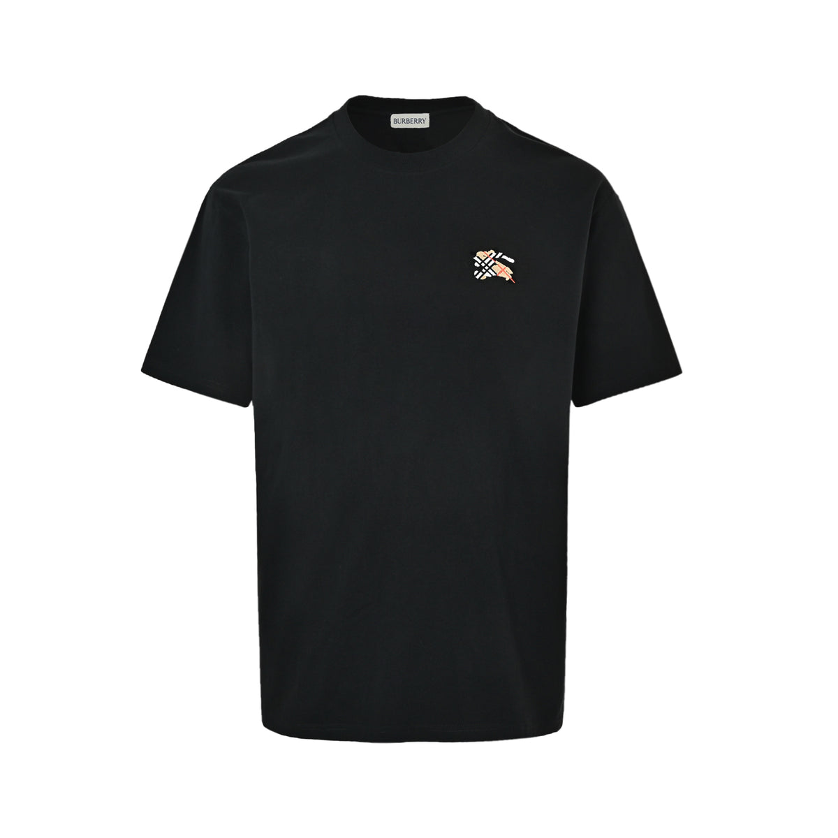 Burberry plaid war horse toothbrush embroidered short sleeves