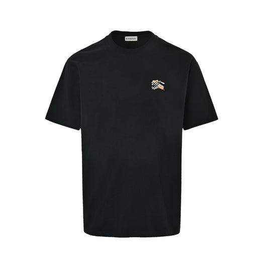 Burberry plaid war horse toothbrush embroidered short sleeves