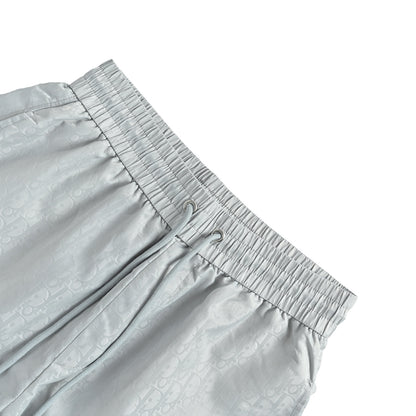 Dior dark pattern old flower jacquard shorts