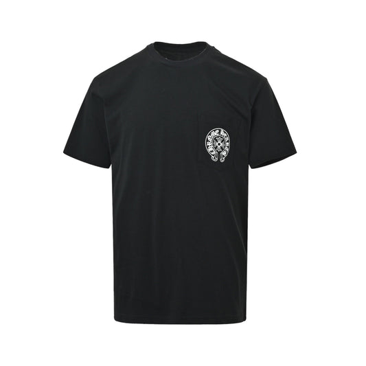 Chrome Hearts Horseshoe Print Logo Short Sleeve