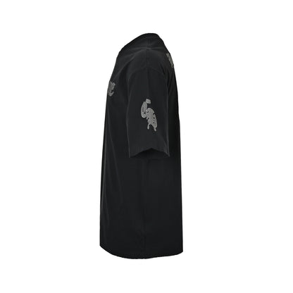 Chrome Hearts/Chrome Heart Sanskrit patch embroidered short sleeves
