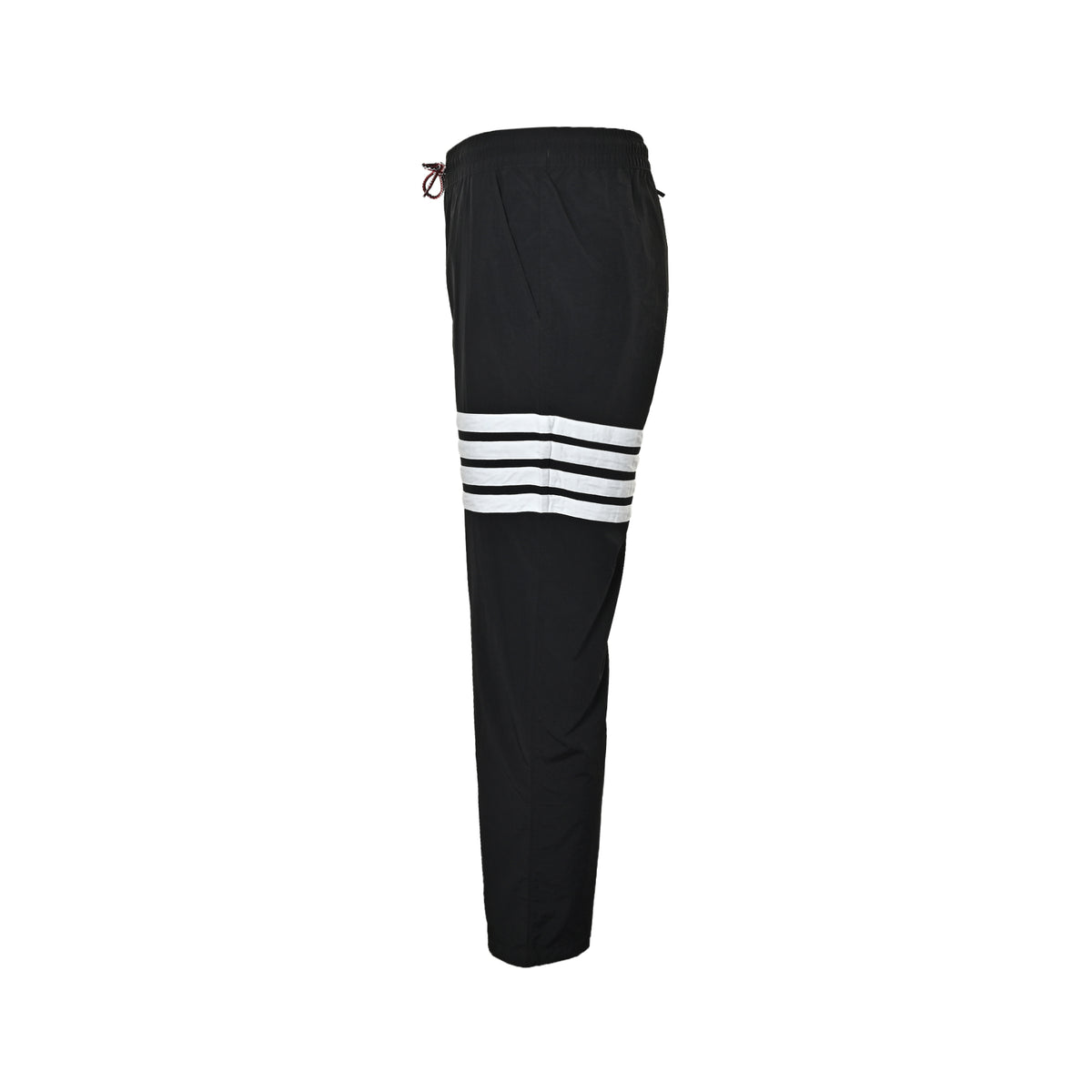 Thom Browne/Thom Brown nylon four-bar colorful drawstring casual trousers
