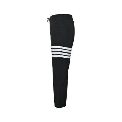 Thom Browne/Thom Brown nylon four-bar colorful drawstring casual trousers