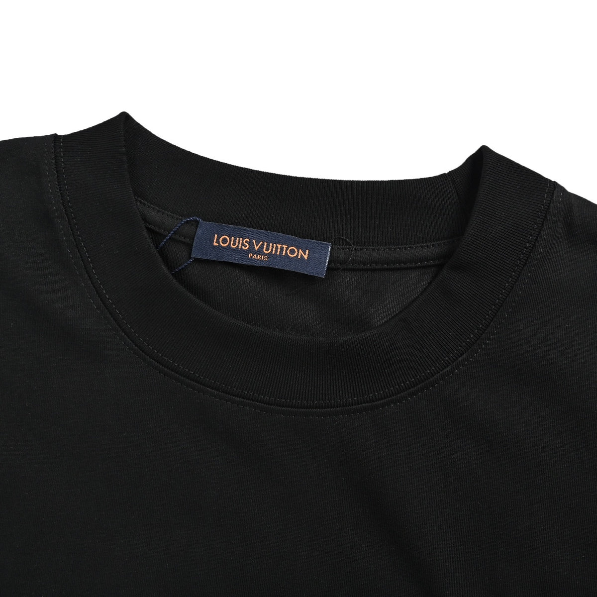 Louis Vuitton 26ss embroidered presbyopic letter short sleeves