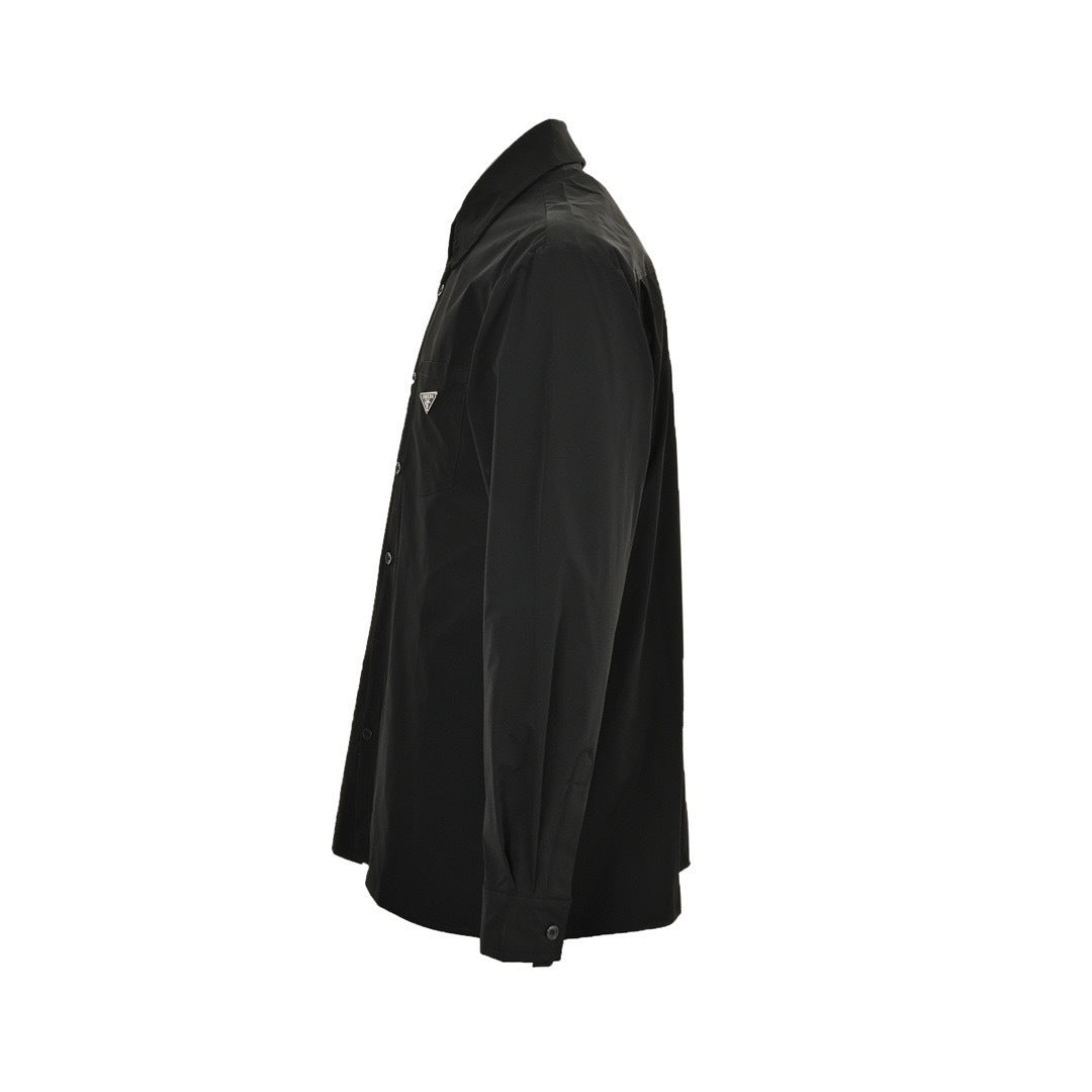 Prada 24Fw classic pocket triangle shirt