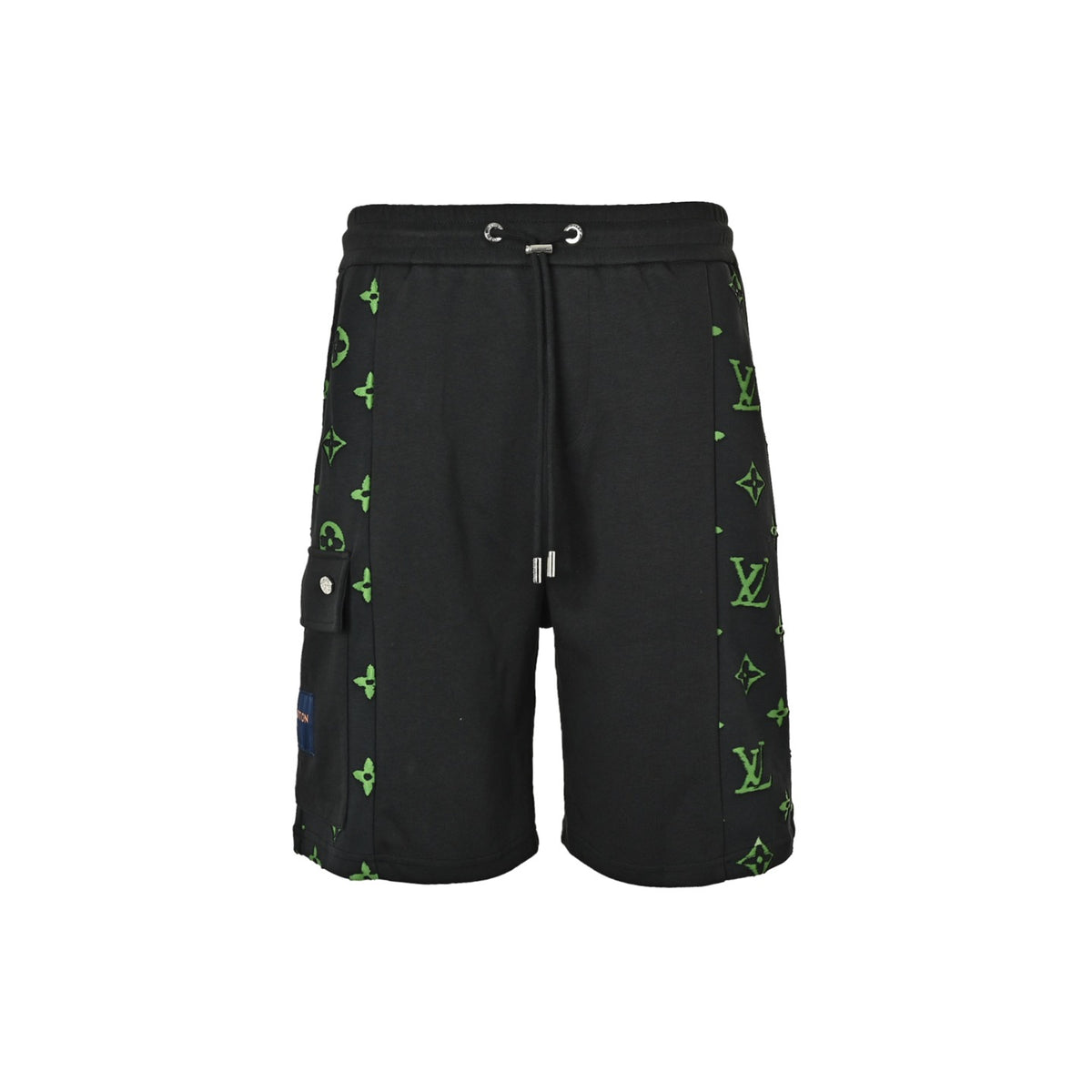 Louis Vuitton presbyopia burnt flower overalls shorts
