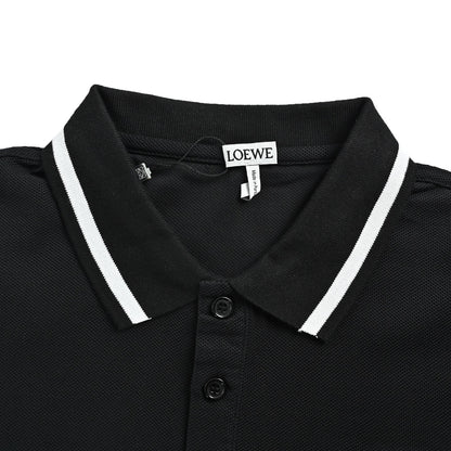 Loewe/Luo Yiwei embroidered Polo short sleeves