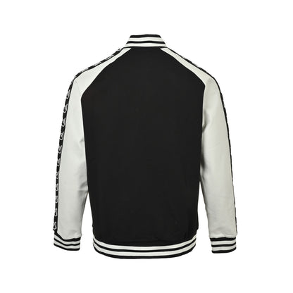 Moncler/Mask color block embroidered logo logo webbing suit zipper jacket