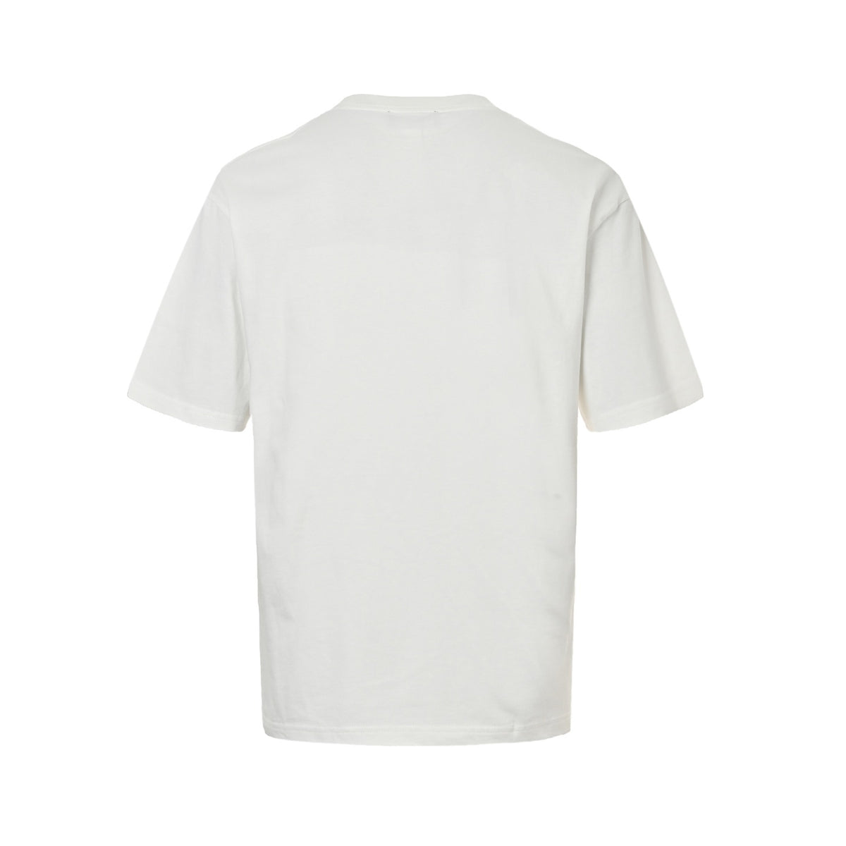 Gucci & Balenciaga letter print flocked short sleeves