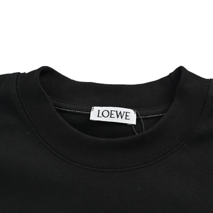 Loewe/Luoyiwei 26ss animal line embroidered short sleeves